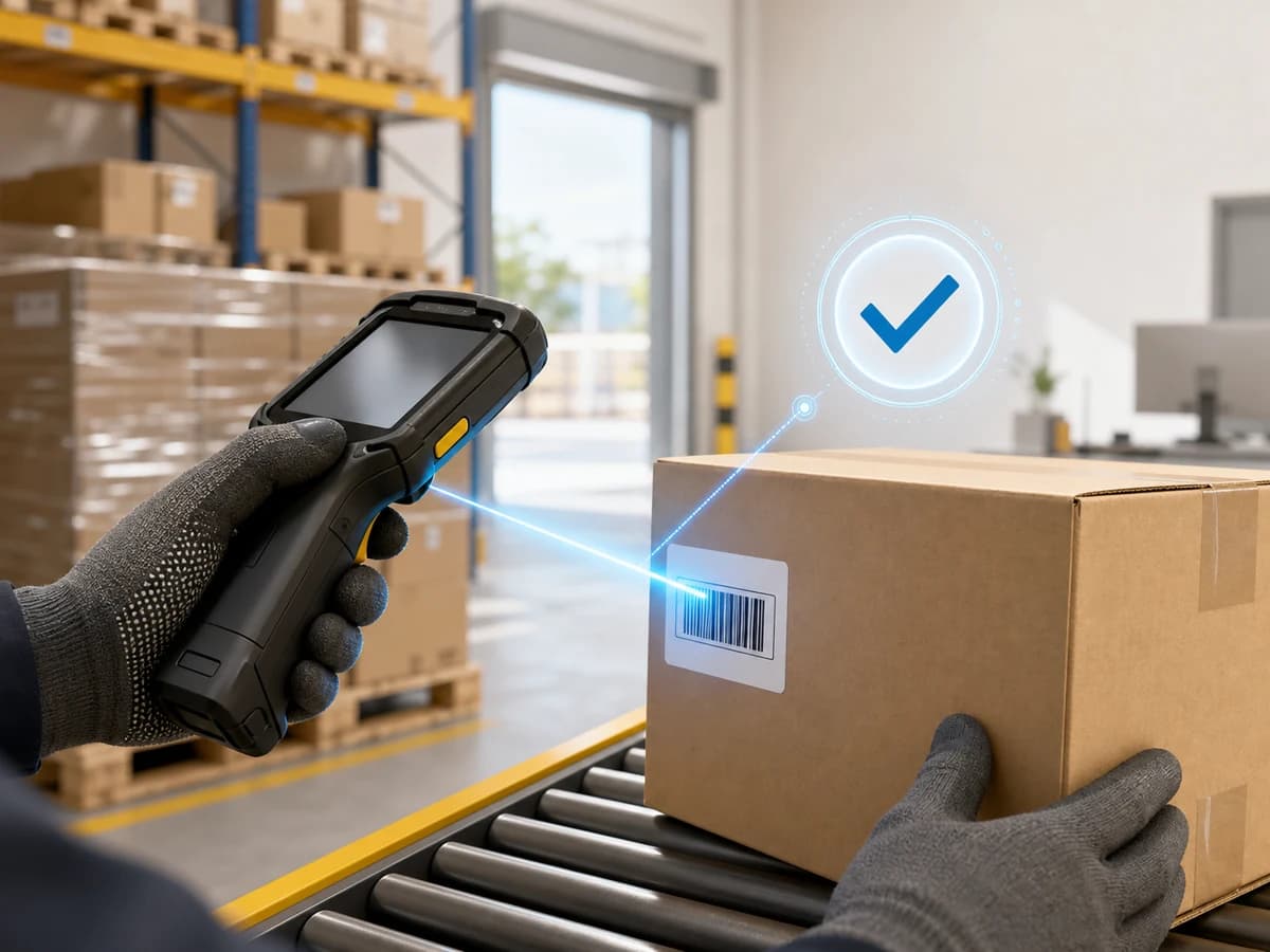 Receiving ด้วย Barcode Scanner: ออกแบบจุดรับสินค้าให้ตรวจสอบได้ก่อนเข้าสต๊อก