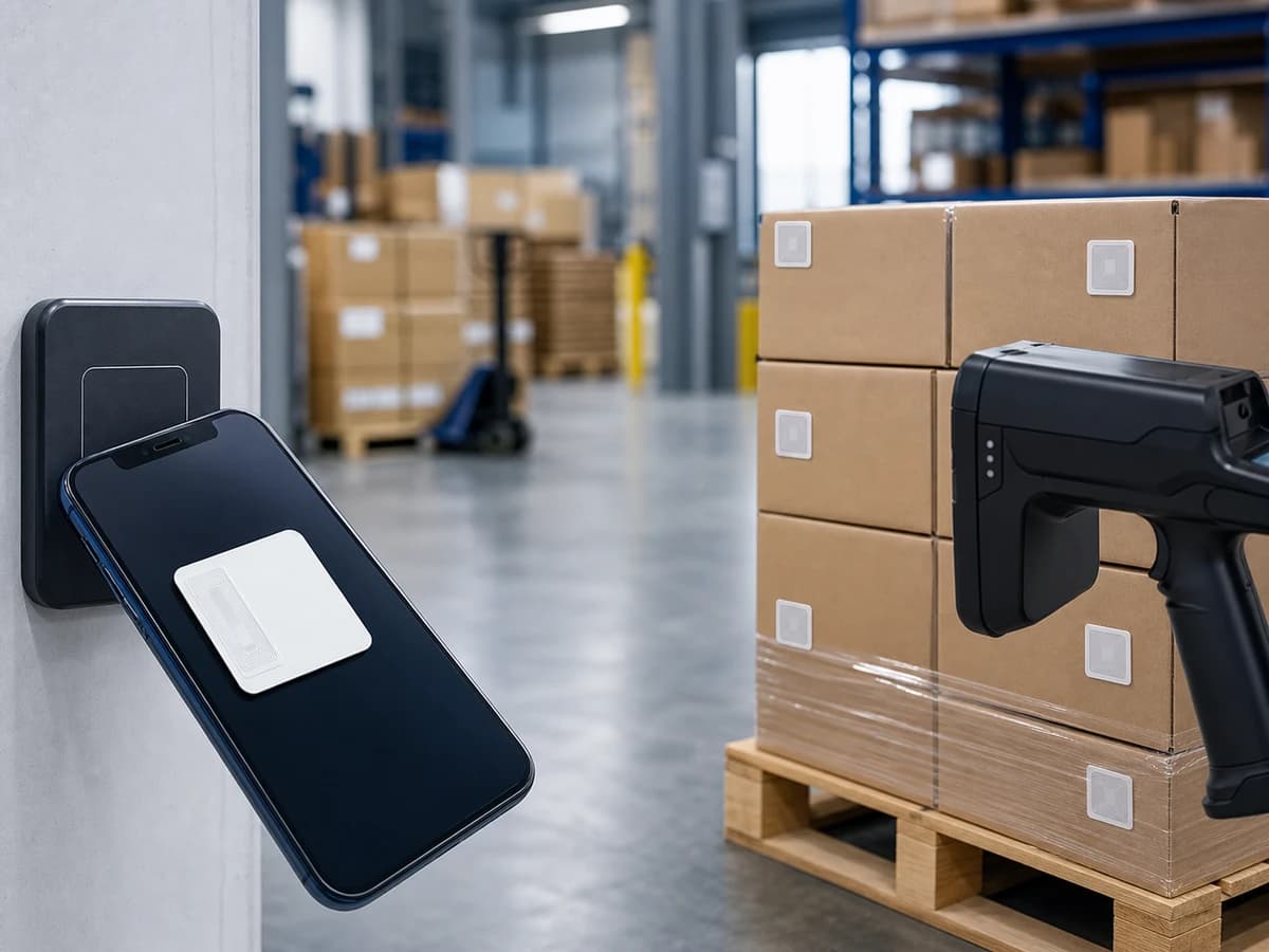 NFC กับ RFID ต่างกันอย่างไร: เลือกเทคโนโลยีให้ตรงกับงาน