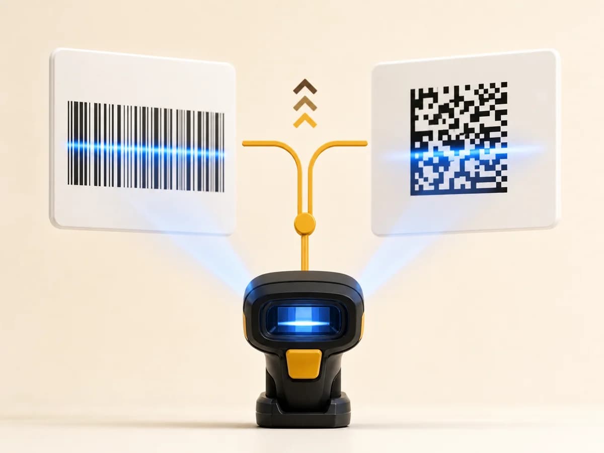 Barcode 1D vs 2D: เลือกแบบไหนให้เหมาะกับข้อมูล ฉลาก และระบบสแกน