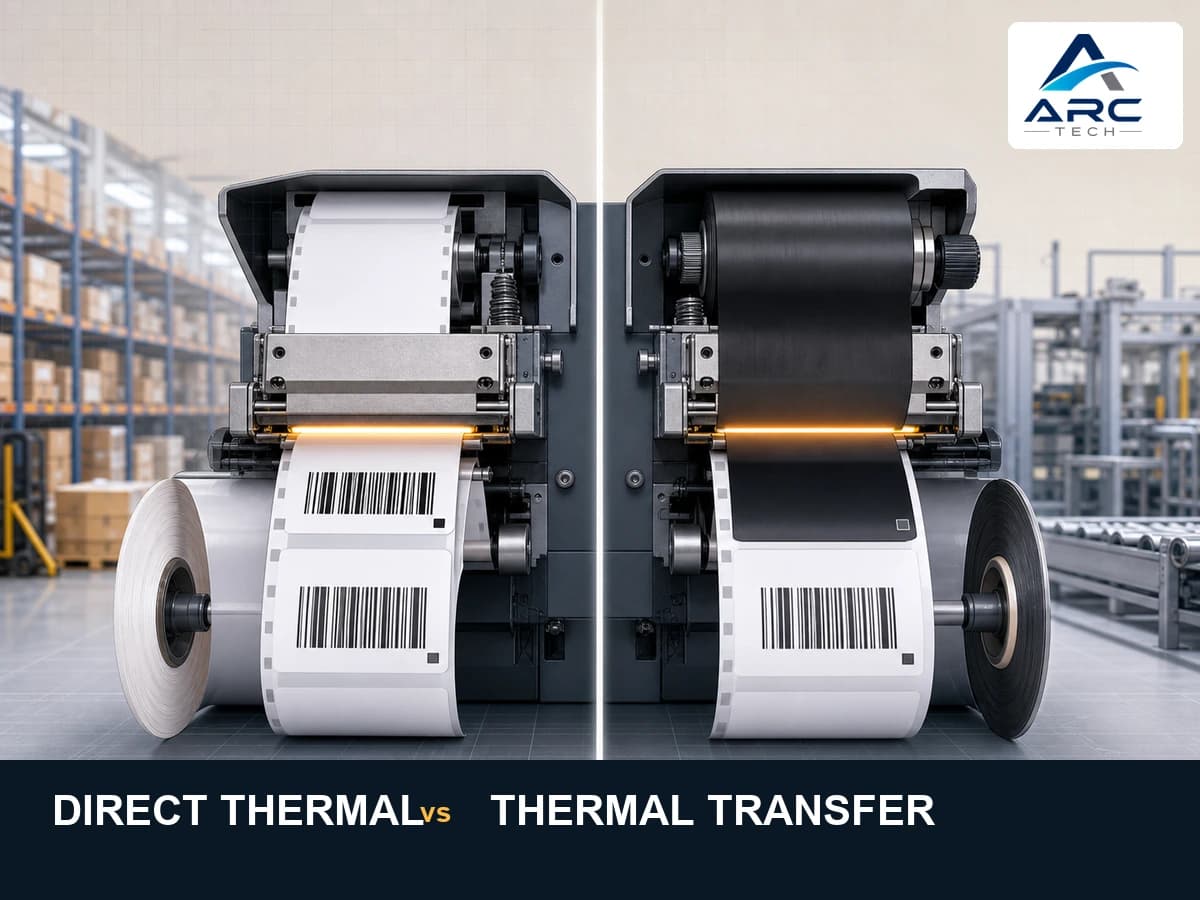 Direct Thermal vs Thermal Transfer ต่างกันอย่างไร