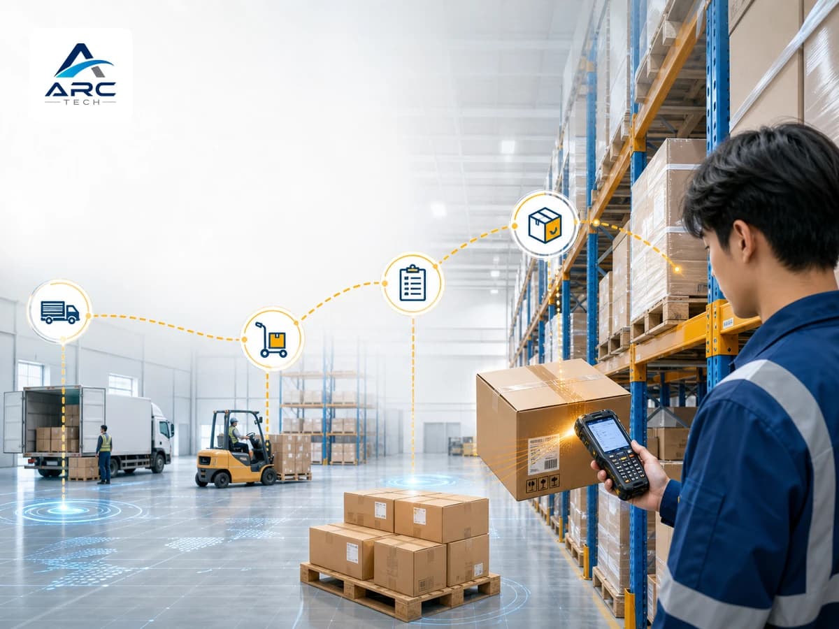 Warehouse Management System คืออะไร: วาง Receiving ถึง Picking ให้เป็น Workflow เดียว