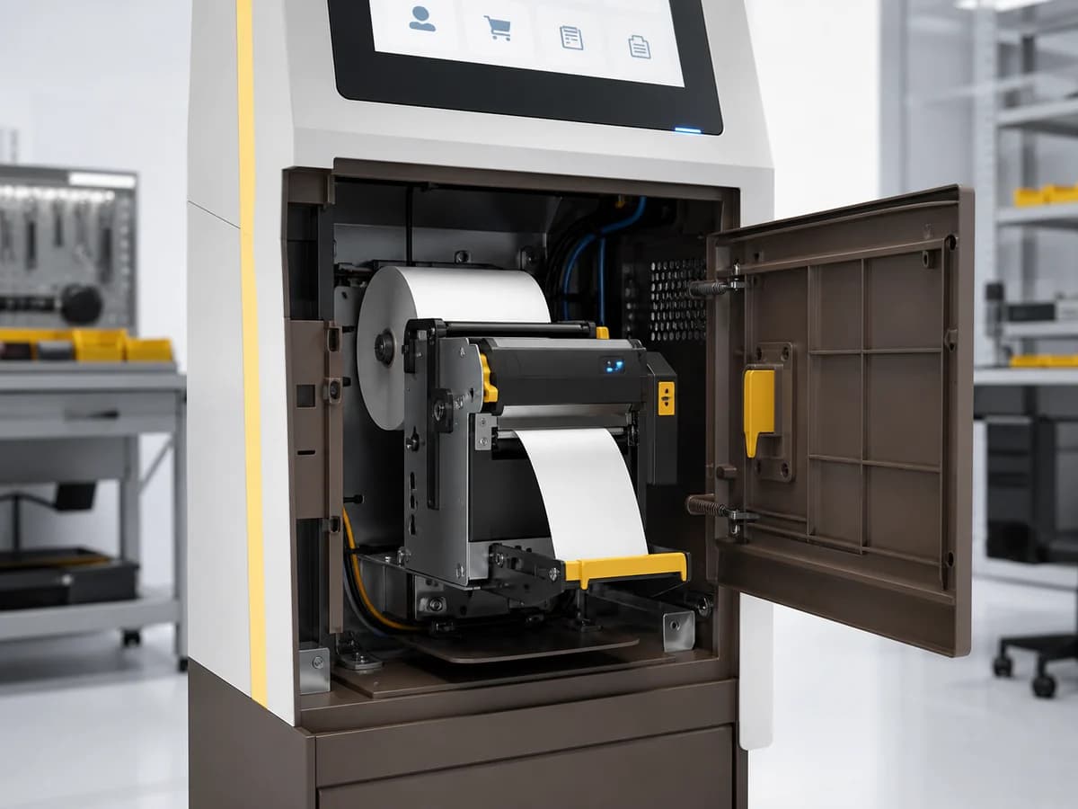 เครื่องพิมพ์สลิปสำหรับตู้ Kiosk: เลือก Open-Frame, Presenter และ Sensor อย่างไร