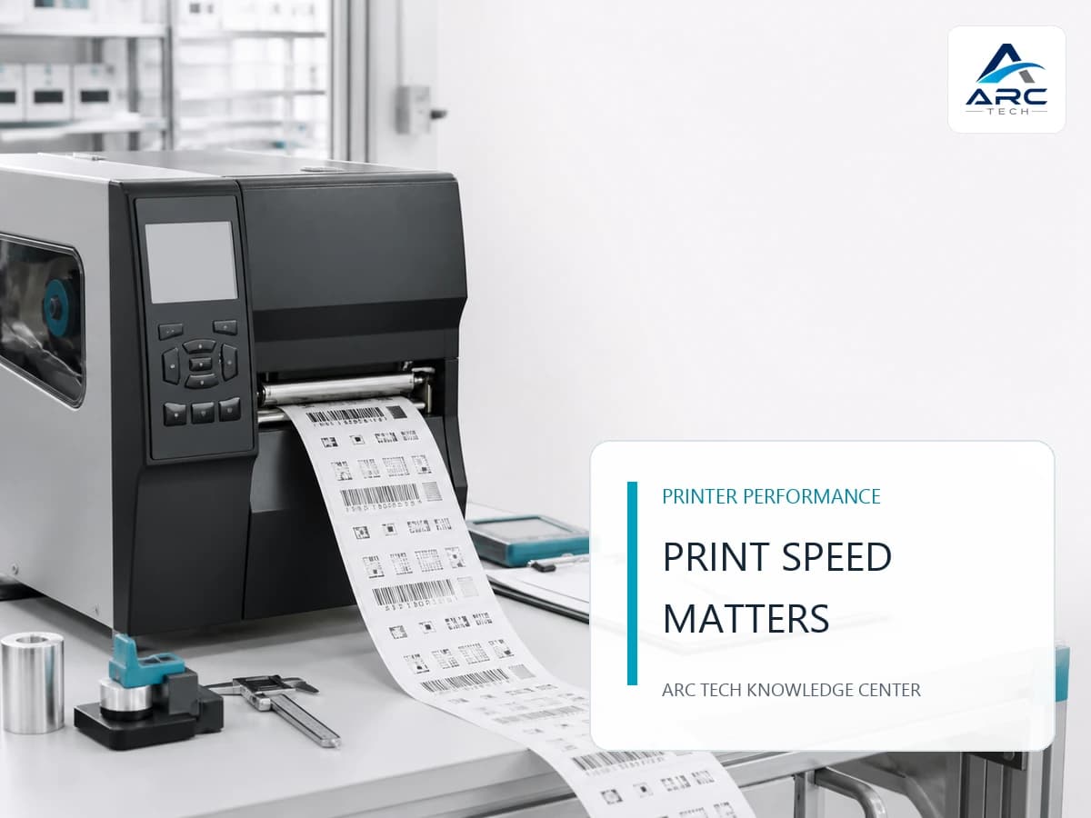 Print Speed สำคัญอย่างไรต่อการเลือกเครื่องพิมพ์ Barcode และ Slip Printer
