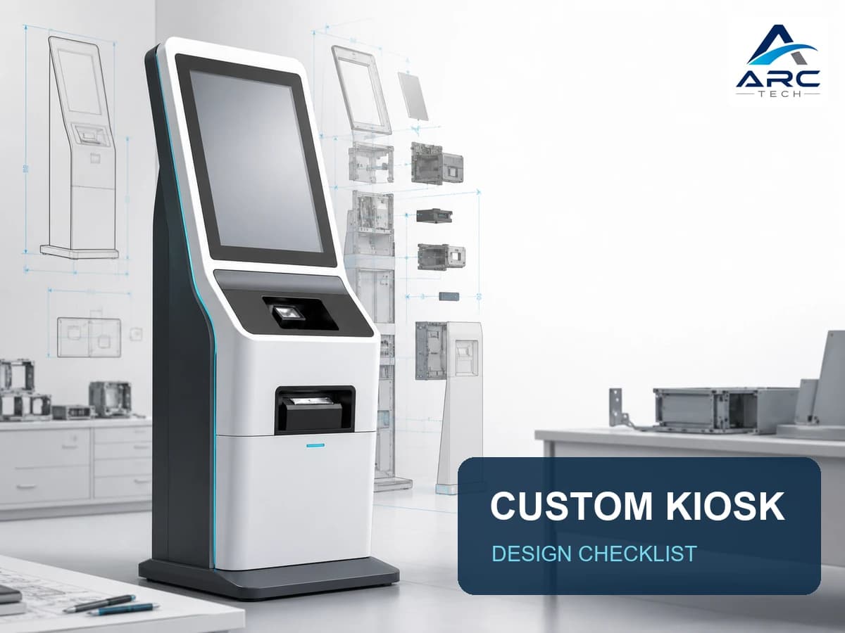 ตู้ Kiosk สั่งผลิตต้องพิจารณาอะไรบ้าง? Checklist ตั้งแต่ Workflow ถึงการดูแลหลังติดตั้ง