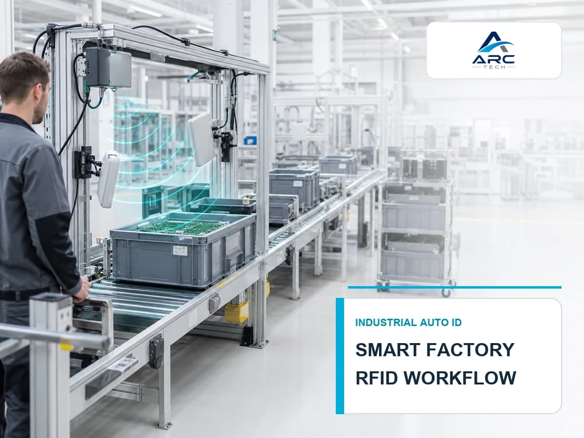 RFID สำหรับโรงงาน ใช้ติดตาม WIP วัตถุดิบ เครื่องมือ และการไหลของงานอย่างไร