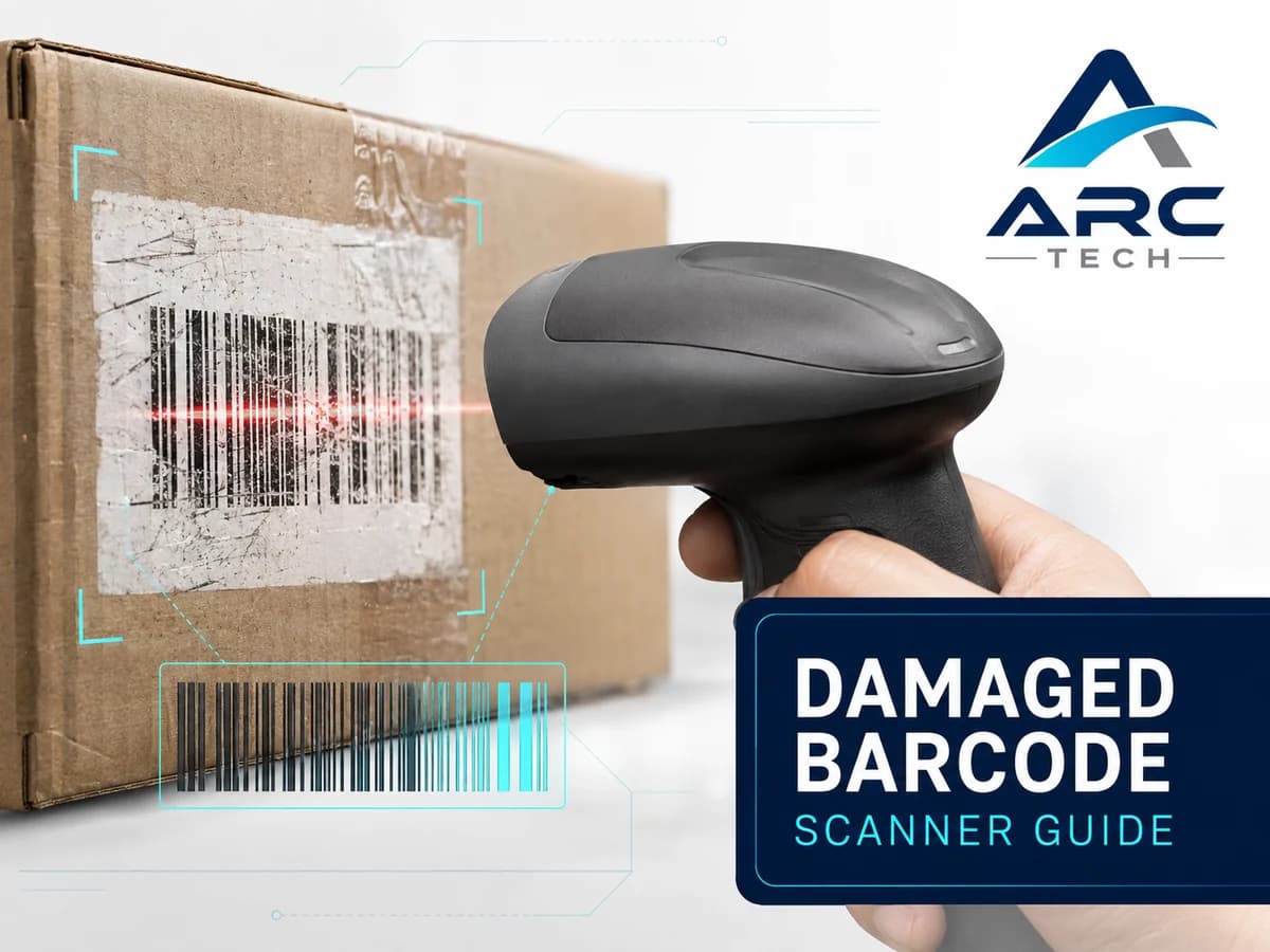Scanner อ่าน Barcode ซีดหรือเสียหายได้อย่างไร