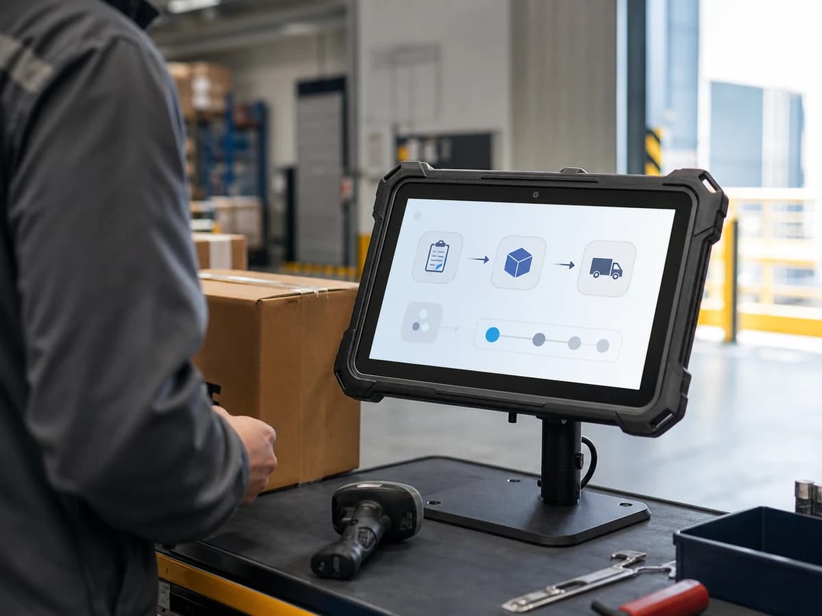 Windows Tablet กับ Android Tablet เลือกแบบไหนสำหรับโรงงานและคลังสินค้า