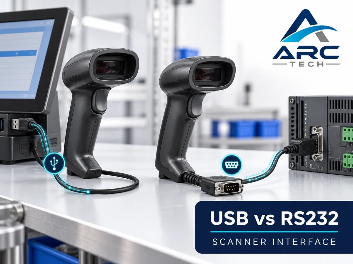 USB Scanner vs RS232 Scanner ต่างกันอย่างไร