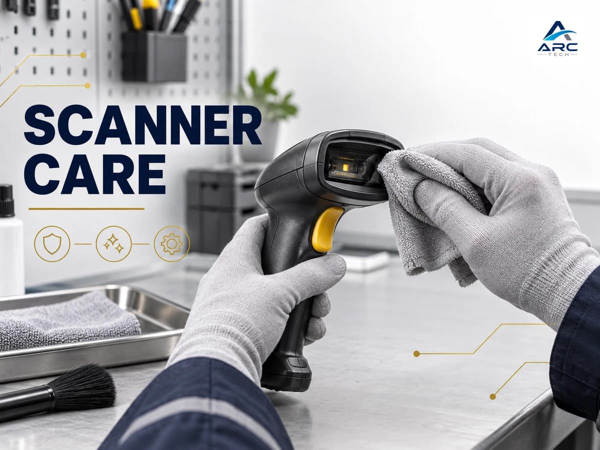 การดูแล Barcode Scanner ให้สแกนได้สม่ำเสมอและใช้งานได้นาน