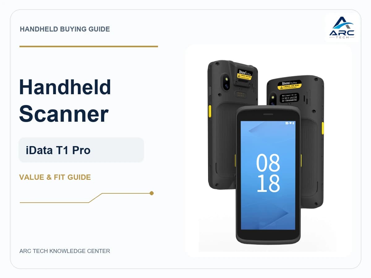 Handheld Scanner ราคาถูก คุณภาพสูง เลือกอย่างไร? iData T1 Pro น่าพิจารณา