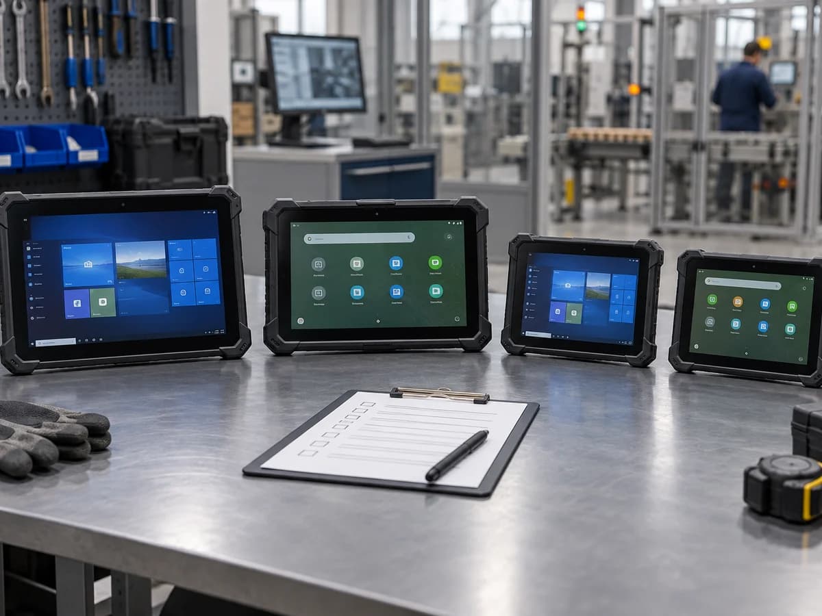 Emdoor Tablet เลือกรุ่นไหนดี? เปรียบเทียบ Windows และ Android สำหรับองค์กร