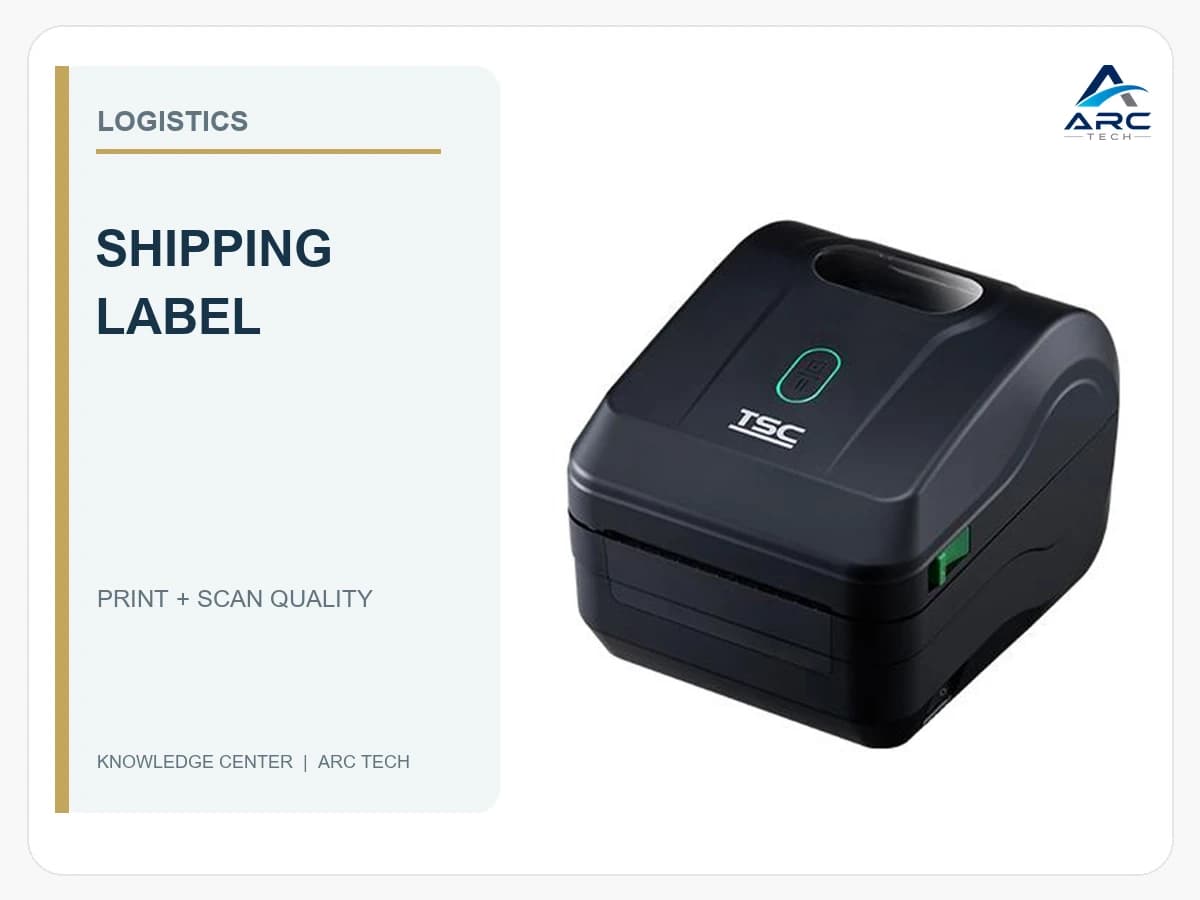 Shipping Label สำหรับงานขนส่ง: ใส่ข้อมูลอะไรและพิมพ์อย่างไรให้สแกนได้ตลอดทาง
